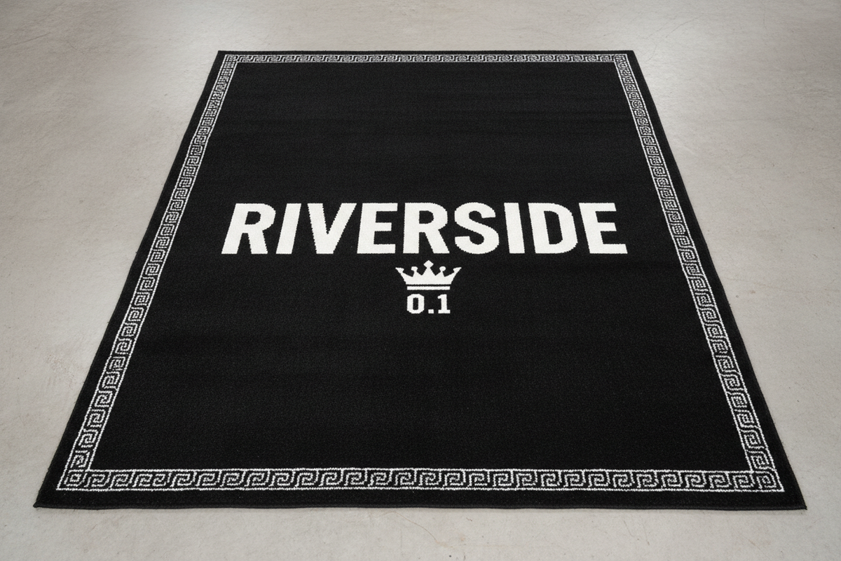 Riverside Car Club area rug