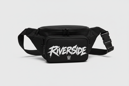 Riverside bum bag white colourway
